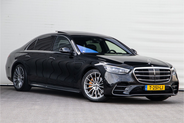 Mercedes-Benz S-Klasse 450 Lang AMG Chauffeurspakket, Achterasbesturing, Leder Exclusief, Massage, Burmester, Head-up