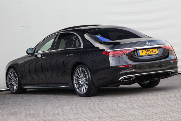 Mercedes-Benz S-Klasse 450 Lang AMG Chauffeurspakket, Achterasbesturing, Leder Exclusief, Massage, Burmester, Head-up