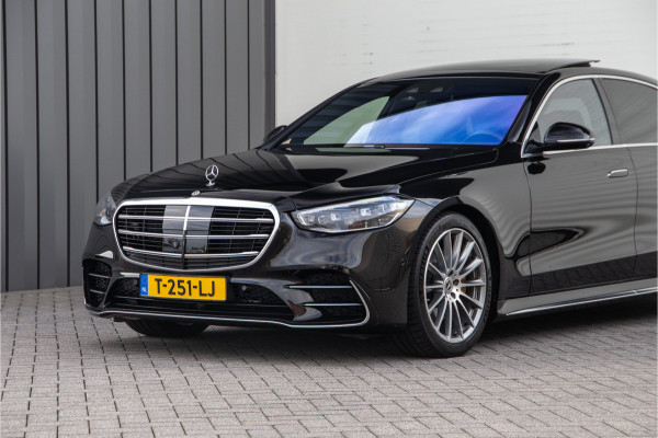 Mercedes-Benz S-Klasse 450 Lang AMG Chauffeurspakket, Achterasbesturing, Leder Exclusief, Massage, Burmester, Head-up