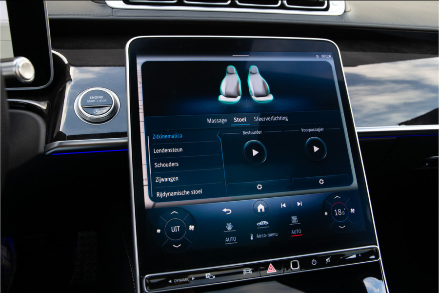 Mercedes-Benz S-Klasse 450 Lang AMG Chauffeurspakket, Achterasbesturing, Leder Exclusief, Massage, Burmester, Head-up