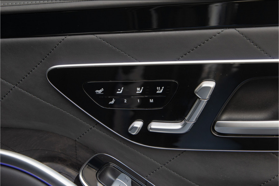 Mercedes-Benz S-Klasse 450 Lang AMG Chauffeurspakket, Achterasbesturing, Leder Exclusief, Massage, Burmester, Head-up