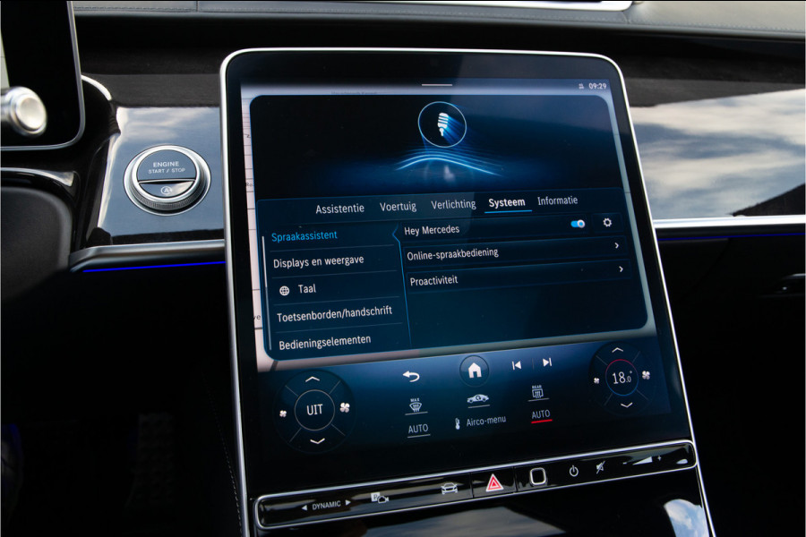 Mercedes-Benz S-Klasse 450 Lang AMG Chauffeurspakket, Achterasbesturing, Leder Exclusief, Massage, Burmester, Head-up