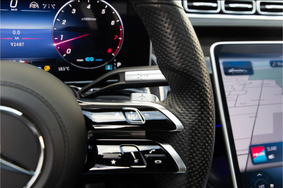 Mercedes-Benz S-Klasse 450 Lang AMG Chauffeurspakket, Achterasbesturing, Leder Exclusief, Massage, Burmester, Head-up