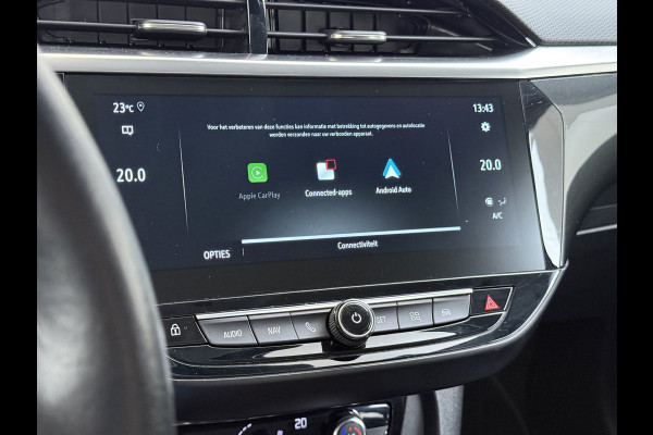 Opel Corsa 5Drs 101PK Elegance 360°Camera Keyless Dodehoekdetectie Navi Ecc Apple Carplay Android Auto Cruise Control Pdc Lmv Isofix Led DAB Bluetooth Lane Assist 1e Eigenaar Dealeronderhouden Origineel Nederlandse Auto