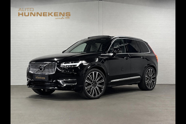 Volvo XC90 2.0 T8 Recharge AWD Inscription SOH 99% Luchtvering | Trekhaak | Bowers & Wilkins | Open dak | Adapt. Cruise | Long range | Stuur-/stoelverwarming | Head-up | Memory | 7 persoons