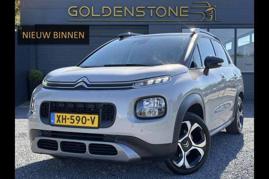 Citroën C3 Aircross 1.2 PureTech S&S Shine ✓D-riem vv in 2025✓Dealer Onderhouden✓Camera✓Trekhaak✓Keyless✓2e Eigenaar✓Draadloze telefoonlader✓Head-up Display✓Carplay✓Navi✓Clima✓Cruise✓Pdc V+A✓Rijstrooksensor✓Dodehoeksensor✓110pk✓17'' Lm velgen✓N.A.P✓Apk tot 01-2027