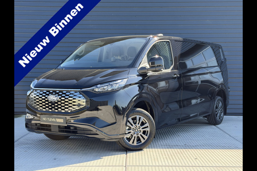 Ford E-Transit Cust. 340 L2H1 Limited 71 kWh 218 PK | 360 Camera | B&O Audio | Dode hoek | Direct leverbaar!!