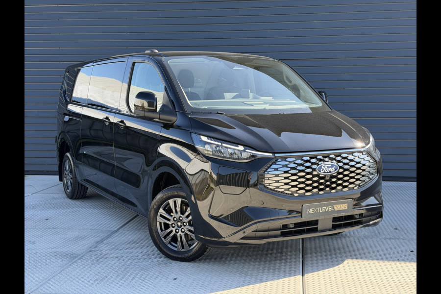 Ford E-Transit Cust. 340 L2H1 Limited 71 kWh 218 PK | 360 Camera | B&O Audio | Dode hoek | Direct leverbaar!!