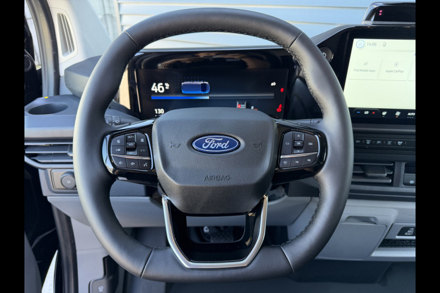 Ford E-Transit Cust. 340 L2H1 Limited 71 kWh 218 PK | 360 Camera | B&O Audio | Dode hoek | Direct leverbaar!!