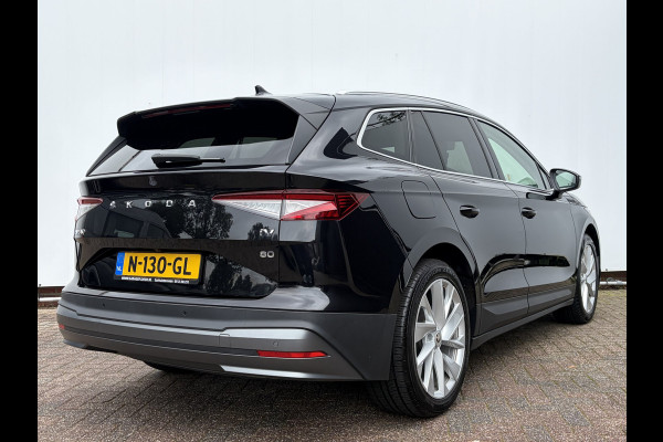 Škoda ENYAQ iV 80 First Edition Soh 92% Adap.Cruise Leer Memory Stoel/Stuurverw Camera Uitstraling!