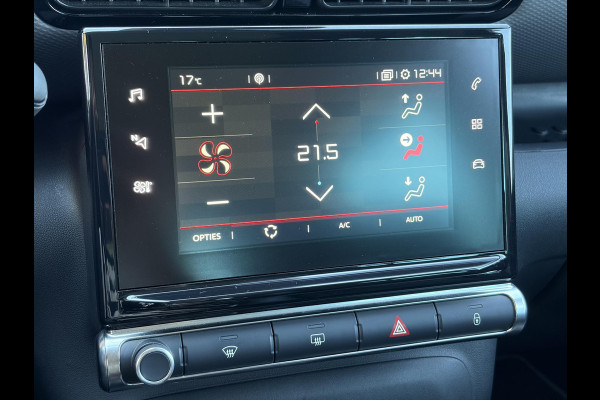 Citroën C3 Aircross 1.2 PureTech S&S Shine ✓D-riem vv in 2025✓Dealer Onderhouden✓Camera✓Trekhaak✓Keyless✓2e Eigenaar✓Draadloze telefoonlader✓Head-up Display✓Carplay✓Navi✓Clima✓Cruise✓Pdc V+A✓Rijstrooksensor✓Dodehoeksensor✓110pk✓17'' Lm velgen✓N.A.P✓Apk tot 01-2027