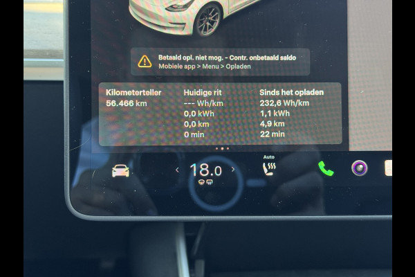 Tesla Model 3 Standard RWD Plus 60 kWh | 1e Eigenaar | Mica kleur |