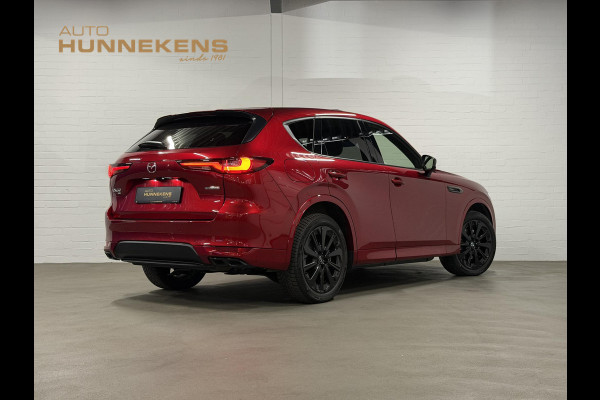Mazda CX-60 2.5 e-SkyActiv PHEV Homura Plus Open dak | Adapt. Cruise | Stoelventilatie | Stuur-/Stoelverwarming | 360 camera | Head-up | Carplay | Bose sound | Memory