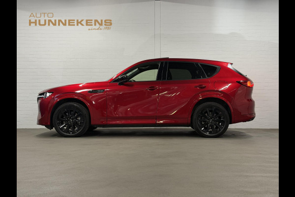 Mazda CX-60 2.5 e-SkyActiv PHEV Homura Plus Open dak | Adapt. Cruise | Stoelventilatie | Stuur-/Stoelverwarming | 360 camera | Head-up | Carplay | Bose sound | Memory