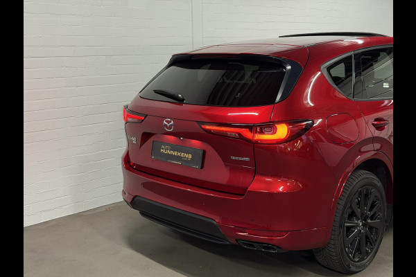 Mazda CX-60 2.5 e-SkyActiv PHEV Homura Plus Open dak | Adapt. Cruise | Stoelventilatie | Stuur-/Stoelverwarming | 360 camera | Head-up | Carplay | Bose sound | Memory