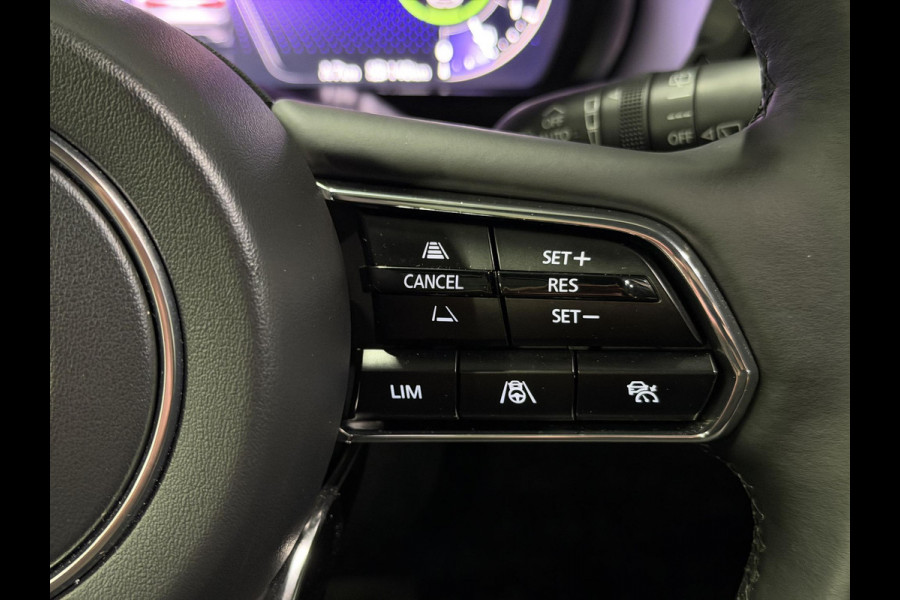 Mazda CX-60 2.5 e-SkyActiv PHEV Homura Plus Open dak | Adapt. Cruise | Stoelventilatie | Stuur-/Stoelverwarming | 360 camera | Head-up | Carplay | Bose sound | Memory