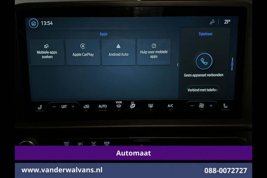 Ford Transit Custom 2.0 TDCI 170pk Automaat L2H1 Euro6 Airco | Camera | LED | Apple Carplay | Cruisecontrol | Stoelverwarming Android Auto, Verwarmde voorruit, Parkeersensoren, Bijrijdersbank