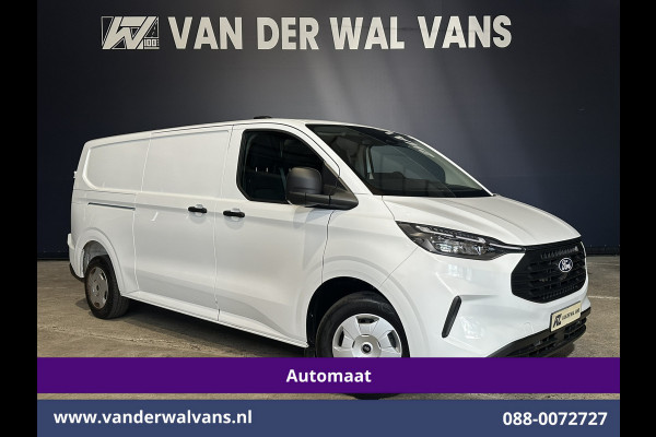 Ford Transit Custom 2.0 TDCI 170pk Automaat L2H1 Euro6 Airco | Camera | LED | Apple Carplay | Cruisecontrol | Stoelverwarming Android Auto, Verwarmde voorruit, Parkeersensoren, Bijrijdersbank