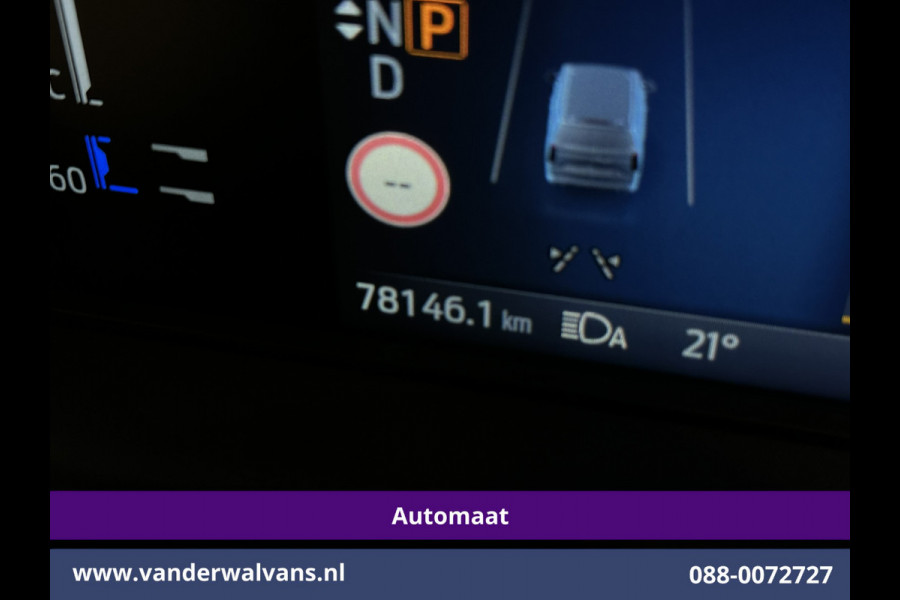 Ford Transit Custom 2.0 TDCI 170pk Automaat L2H1 Euro6 Airco | Camera | LED | Apple Carplay | Cruisecontrol | Stoelverwarming Android Auto, Verwarmde voorruit, Parkeersensoren, Bijrijdersbank