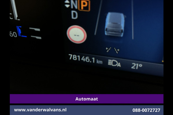 Ford Transit Custom 2.0 TDCI 170pk Automaat L2H1 Euro6 Airco | Camera | LED | Apple Carplay | Cruisecontrol | Stoelverwarming Android Auto, Verwarmde voorruit, Parkeersensoren, Bijrijdersbank