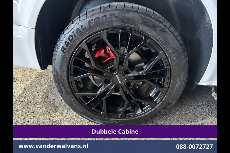 Volkswagen Transporter 2.0 TDI 150pk Automaat L2H1 BULLI Dubbele Cabine Euro6 Airco | 5-Zits | Camera | Navigatie | Apple Carplay LED, Android Auto, Adaptieve Cruisecontrol, LM Velgen, Leder, 2500kg Trekhaak, Parkeersensoren, Verwarmde voorruit