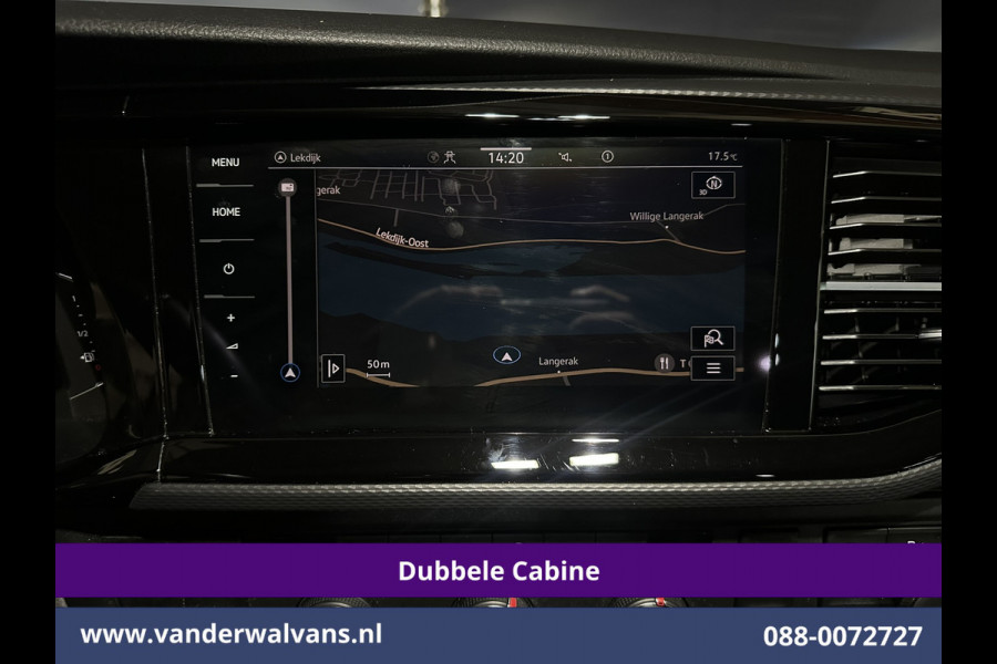 Volkswagen Transporter 2.0 TDI 150pk Automaat L2H1 BULLI Dubbele Cabine Euro6 Airco | 5-Zits | Camera | Navigatie | Apple Carplay LED, Android Auto, Adaptieve Cruisecontrol, LM Velgen, Leder, 2500kg Trekhaak, Parkeersensoren, Verwarmde voorruit