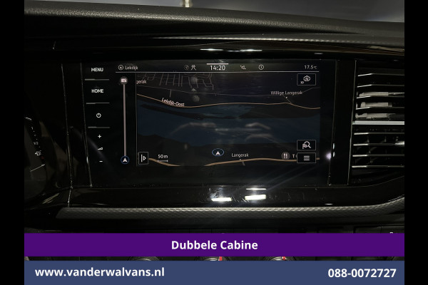 Volkswagen Transporter 2.0 TDI 150pk Automaat L2H1 BULLI Dubbele Cabine Euro6 Airco | 5-Zits | Camera | Navigatie | Apple Carplay LED, Android Auto, Adaptieve Cruisecontrol, LM Velgen, Leder, 2500kg Trekhaak, Parkeersensoren, Verwarmde voorruit