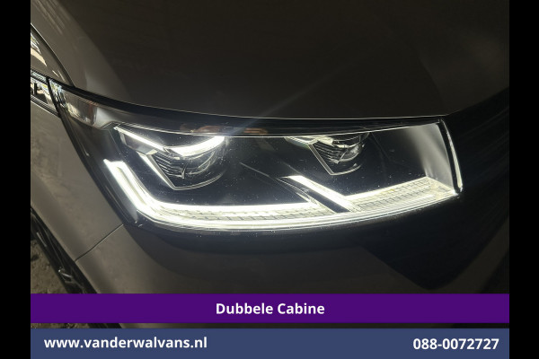 Volkswagen Transporter 2.0 TDI 150pk Automaat L2H1 BULLI Dubbele Cabine Euro6 Airco | 5-Zits | Camera | Navigatie | Apple Carplay LED, Android Auto, Adaptieve Cruisecontrol, LM Velgen, Leder, 2500kg Trekhaak, Parkeersensoren, Verwarmde voorruit