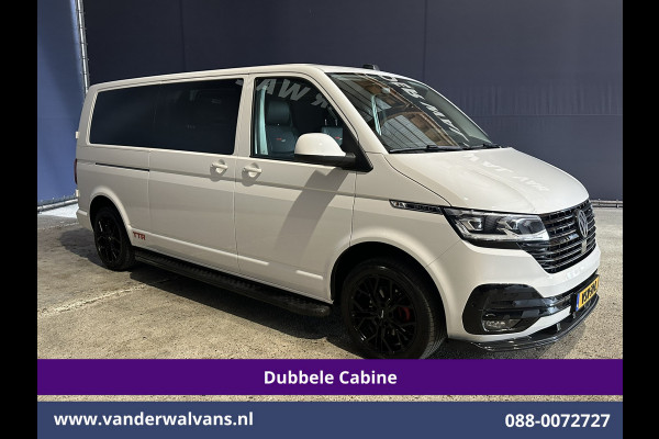 Volkswagen Transporter 2.0 TDI 150pk Automaat L2H1 BULLI Dubbele Cabine Euro6 Airco | 5-Zits | Camera | Navigatie | Apple Carplay LED, Android Auto, Adaptieve Cruisecontrol, LM Velgen, Leder, 2500kg Trekhaak, Parkeersensoren, Verwarmde voorruit