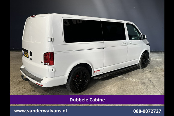 Volkswagen Transporter 2.0 TDI 150pk Automaat L2H1 BULLI Dubbele Cabine Euro6 Airco | 5-Zits | Camera | Navigatie | Apple Carplay LED, Android Auto, Adaptieve Cruisecontrol, LM Velgen, Leder, 2500kg Trekhaak, Parkeersensoren, Verwarmde voorruit