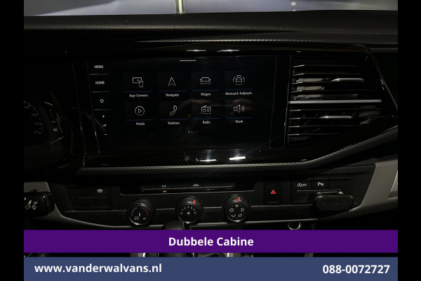 Volkswagen Transporter 2.0 TDI 150pk Automaat L2H1 BULLI Dubbele Cabine Euro6 Airco | 5-Zits | Camera | Navigatie | Apple Carplay LED, Android Auto, Adaptieve Cruisecontrol, LM Velgen, Leder, 2500kg Trekhaak, Parkeersensoren, Verwarmde voorruit