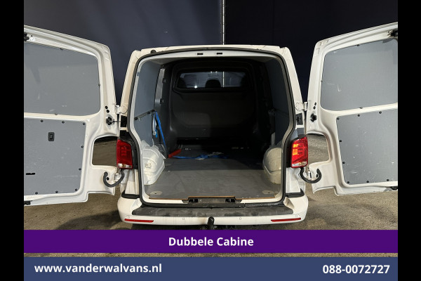 Volkswagen Transporter 2.0 TDI 150pk Automaat L2H1 BULLI Dubbele Cabine Euro6 Airco | 5-Zits | Camera | Navigatie | Apple Carplay LED, Android Auto, Adaptieve Cruisecontrol, LM Velgen, Leder, 2500kg Trekhaak, Parkeersensoren, Verwarmde voorruit
