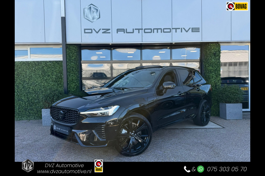 Volvo XC60 2.0 T6 PHEV 350PK AWD Plus Black Edition | SOH 100% | Pano | H/K Sound | Memory | BTW