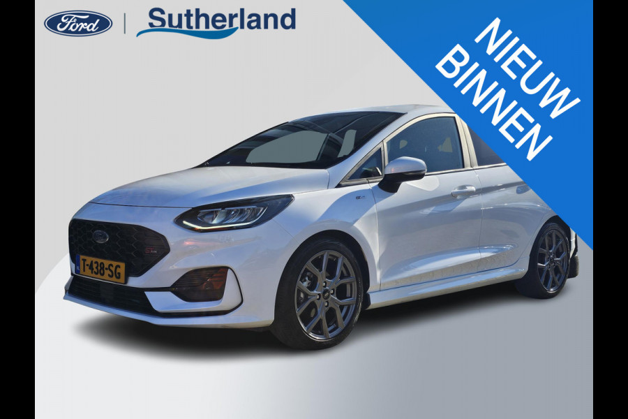 Ford Fiesta 1.0 EcoBoost Hybrid ST-Line X Nieuwstaat | Led | PDC | Navigatie | Achteruitrijcamera | Lane assist | 17'' velgen | Winterpack | B&O audi etc.