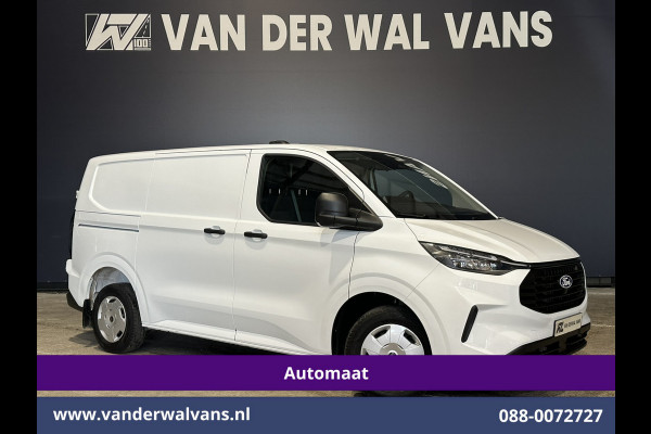 Ford Transit Custom 2.0 TDCI 136pk Automaat L1H1 Euro6 Airco | Camera | Apple Carplay | LED | Cruisecontrol | 2470kg Trekhaak Android Auto, Verwarmde voorruit, Parkeersensoren, Bijrijdersbank