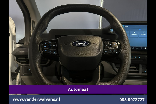 Ford Transit Custom 2.0 TDCI 136pk Automaat L1H1 Euro6 Airco | Camera | Apple Carplay | LED | Cruisecontrol | 2470kg Trekhaak Android Auto, Verwarmde voorruit, Parkeersensoren, Bijrijdersbank