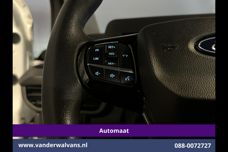 Ford Transit Custom 2.0 TDCI 136pk Automaat L1H1 Euro6 Airco | Camera | Apple Carplay | LED | Cruisecontrol | 2470kg Trekhaak Android Auto, Verwarmde voorruit, Parkeersensoren, Bijrijdersbank