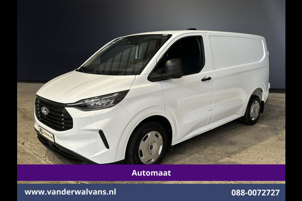 Ford Transit Custom 2.0 TDCI 136pk Automaat L1H1 Euro6 Airco | Camera | Apple Carplay | LED | Cruisecontrol | 2470kg Trekhaak Android Auto, Verwarmde voorruit, Parkeersensoren, Bijrijdersbank