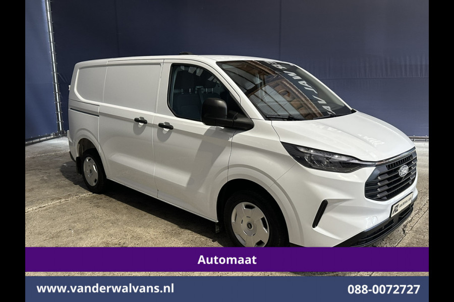 Ford Transit Custom 2.0 TDCI 136pk Automaat L1H1 Euro6 Airco | Camera | Apple Carplay | LED | Cruisecontrol | 2470kg Trekhaak Android Auto, Verwarmde voorruit, Parkeersensoren, Bijrijdersbank