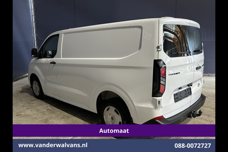 Ford Transit Custom 2.0 TDCI 136pk Automaat L1H1 Euro6 Airco | Camera | Apple Carplay | LED | Cruisecontrol | 2470kg Trekhaak Android Auto, Verwarmde voorruit, Parkeersensoren, Bijrijdersbank