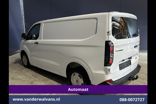 Ford Transit Custom 2.0 TDCI 136pk Automaat L1H1 Euro6 Airco | Camera | Apple Carplay | LED | Cruisecontrol | 2470kg Trekhaak Android Auto, Verwarmde voorruit, Parkeersensoren, Bijrijdersbank
