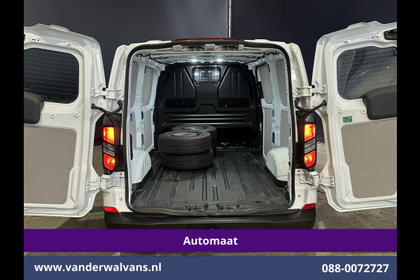 Ford Transit Custom 2.0 TDCI 136pk Automaat L1H1 Euro6 Airco | Camera | Apple Carplay | LED | Cruisecontrol | 2470kg Trekhaak Android Auto, Verwarmde voorruit, Parkeersensoren, Bijrijdersbank