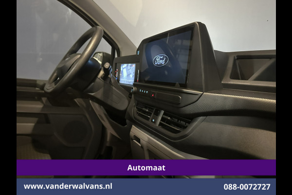 Ford Transit Custom 2.0 TDCI 136pk Automaat L1H1 Euro6 Airco | Camera | Apple Carplay | LED | Cruisecontrol | 2470kg Trekhaak Android Auto, Verwarmde voorruit, Parkeersensoren, Bijrijdersbank