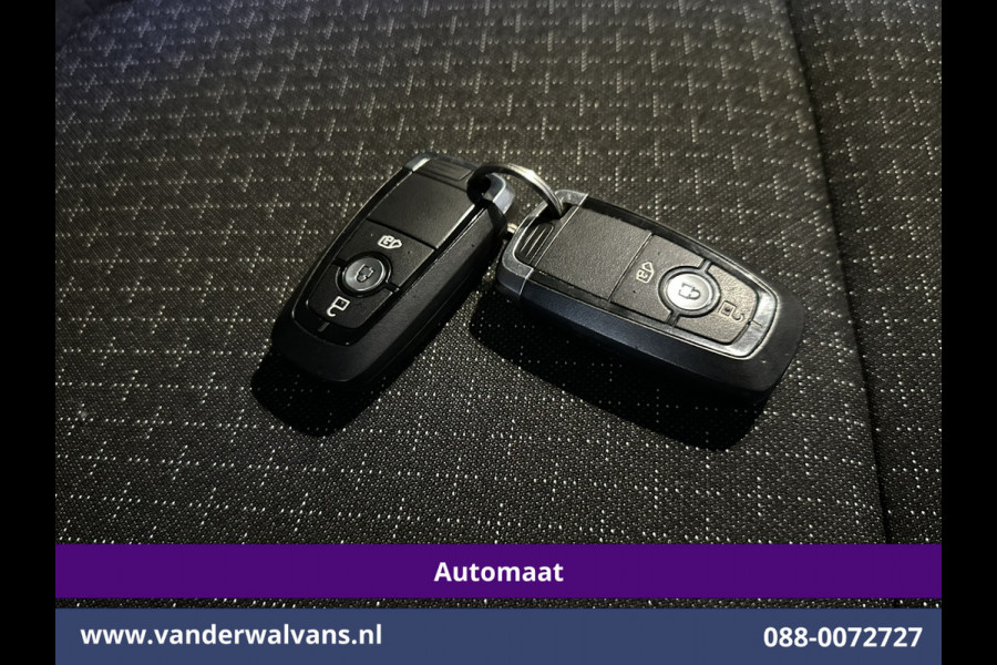 Ford Transit Custom 2.0 TDCI 136pk Automaat L1H1 Euro6 Airco | Camera | Apple Carplay | LED | Cruisecontrol | 2470kg Trekhaak Android Auto, Verwarmde voorruit, Parkeersensoren, Bijrijdersbank