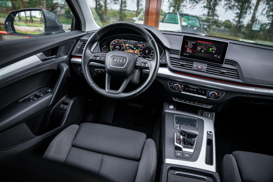 Audi Q5 50 TFSI e Quattro Pro Line | Luchtvering | Matrix LED | Inparkeersysteem | Drive select | Trekhaak | Navigatie | SoH 94% |