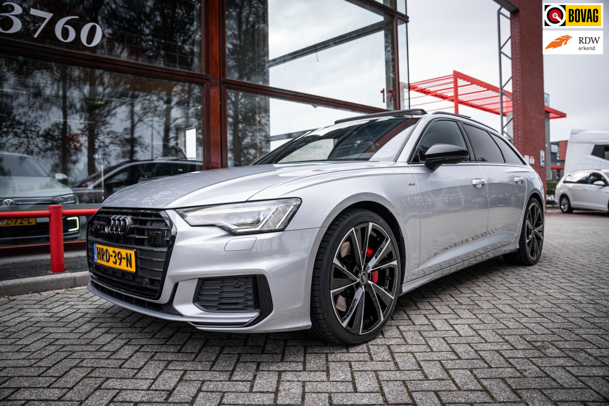 Audi A6 Avant 55 TFSI E quattro Competition S-line | Panoramadak | Stuur + stoelverwarming | Memory Seats | Leder | Appconnect |
