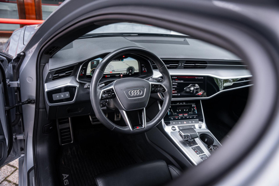 Audi A6 Avant 55 TFSI E quattro Competition S-line | Panoramadak | Stuur + stoelverwarming | Memory Seats | Leder | Appconnect |