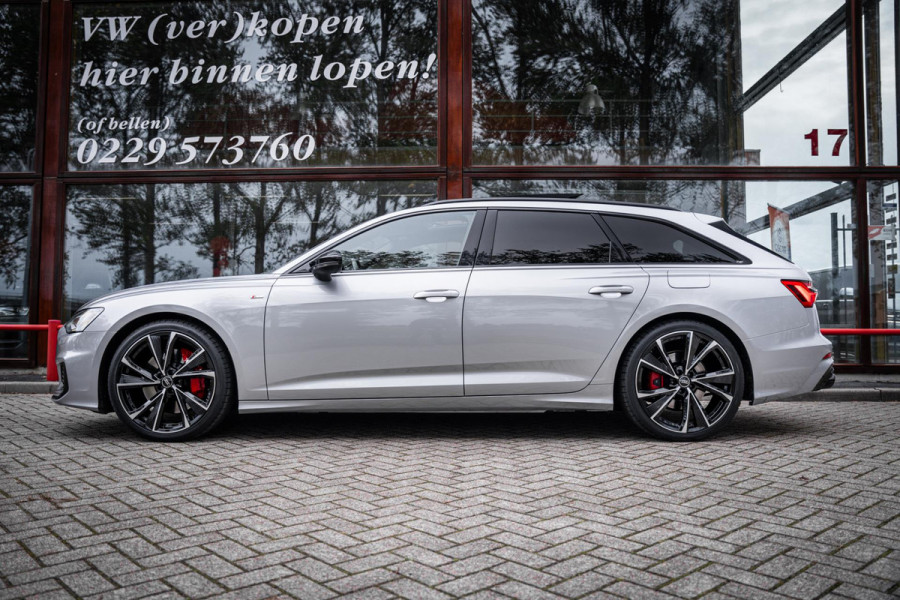 Audi A6 Avant 55 TFSI E quattro Competition S-line | Panoramadak | Stuur + stoelverwarming | Memory Seats | Leder | Appconnect |