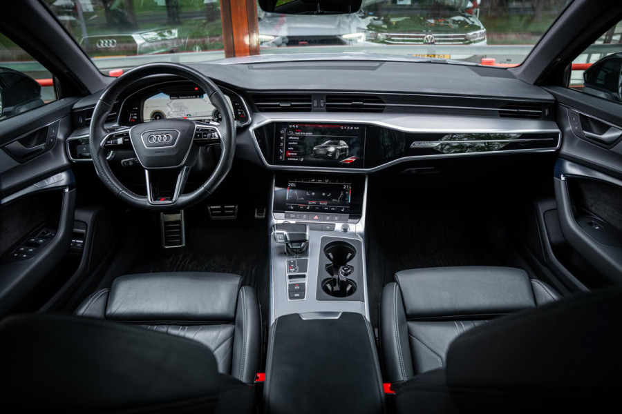 Audi A6 Avant 55 TFSI E quattro Competition S-line | Panoramadak | Stuur + stoelverwarming | Memory Seats | Leder | Appconnect |
