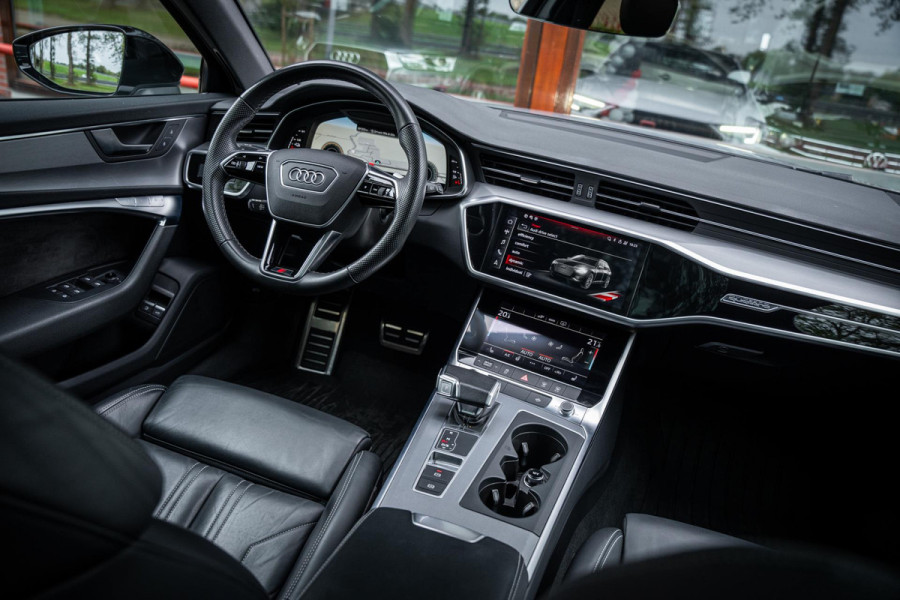 Audi A6 Avant 55 TFSI E quattro Competition S-line | Panoramadak | Stuur + stoelverwarming | Memory Seats | Leder | Appconnect |